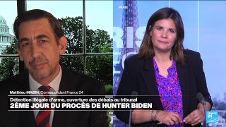 États-Unis : deuxième jour du procès de Hunter Biden, fils du président américain