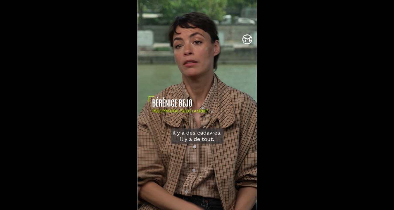 Avant les JO de Paris, Bérénice Bejo plonge "Sous la Seine" avec des requins