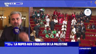 Drapeau palestinien brandi par Rachel Kéké: Alexis Corbière défend 