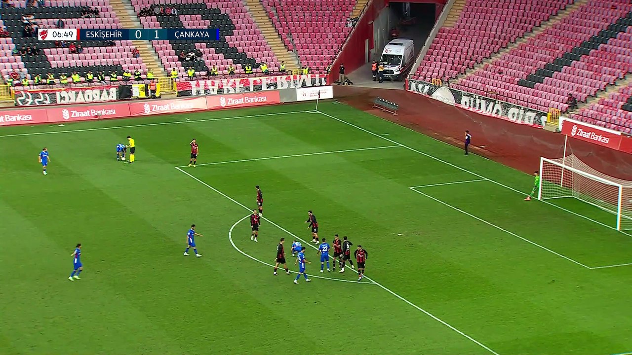 Eskişehirspor 2 - 1 Çankaya FK (Ziraat Türkiye Kupası 1. Tur Maçı) / A Spor / 14.09.2022