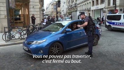 Place de la Concorde bloquée pour les JO à Paris: les usagers mitigés