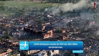 2200 attaques russes en 24h sur des villes ukrainiennes.