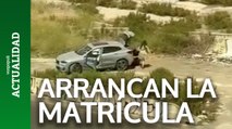 Así arrancaron la matrícula del coche los presuntos autores del asesinato de Borja Villacís