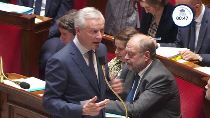 Bruno Le Maire au RN: "Votre programme économique est le plus marxiste qui n'ait jamais été proposé en France depuis une quarantaine d'années"
