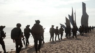 French Navy lands at Omaha Beach during D-Day anniversary event