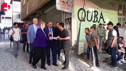 CHP heyeti DEM Parti Hakkari il binasına ulaştı