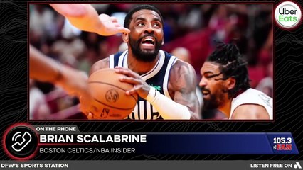 Brian Scalabrine on the Boston bitterness Kyrie is in for, Kyrie's overall development