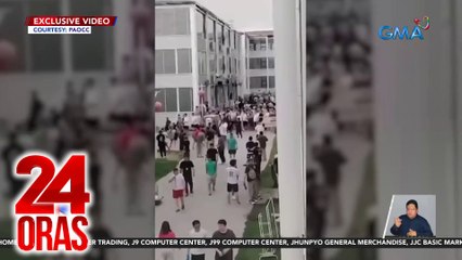 24 Oras Part 1: 200 empleyado ng sinalakay na POGO, sinubukang itakas; dayuhang hinoldap ng na-book na rider; 4 na pulis na sangkot umano sa kidnap-for-ransom, atbp.
