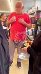 28 Şubat kafası markette hortladı!