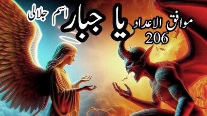 Ya Jabbar یا جبار کی فضیلت, طاقت ۔