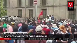 CNTE consigue audiencia con Claudia Sheinbaum, Presidenta Electa