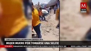 Mujer pierde la vida tras ser impactada por locomotora 