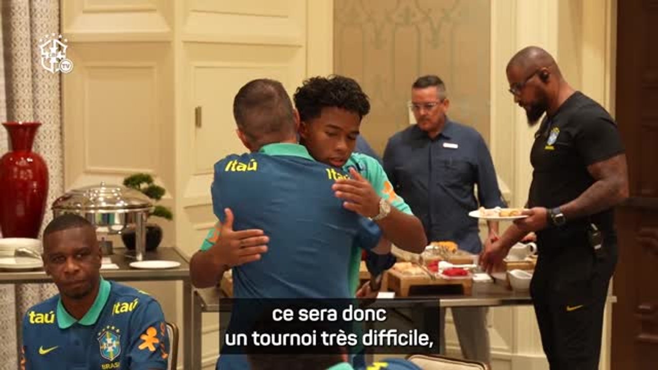Brésil - Endrick : "Nous sommes déterminés à gagner la Copa América"