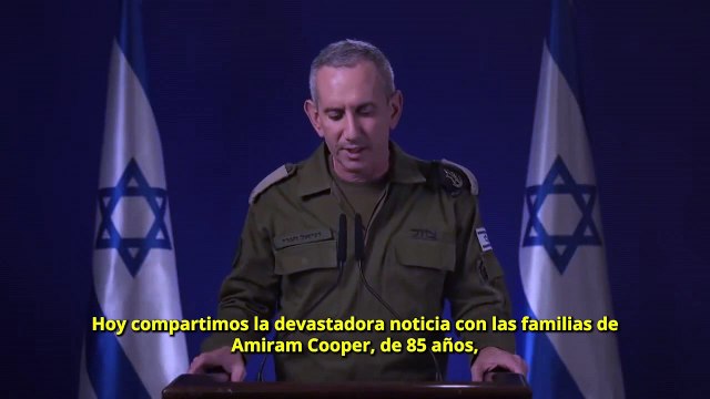 El Ejército israelí anuncia la muerte de cuatro rehenes israelíes en Gaza