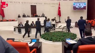 DEM Partililer Meclis'te kayyıma karşı nöbete başladı