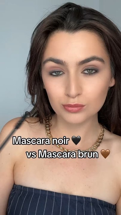 Mascara noir ou brun? 
