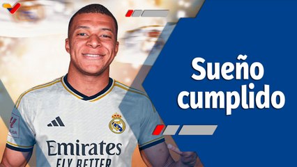 下载视频: Deportes VTV | Real Madrid anunció a Kylian Mbappé como nuevo jugador de la plantilla merengue