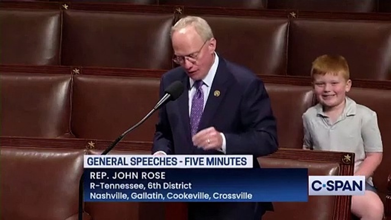 Rede im US-Kongress: Sohn stiehlt Vater die Show