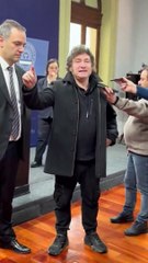 Javier Milei: "Vamos a ser implacables con la corrupción"