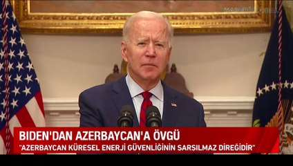 Joe Biden: Azerbaycan küresel enerji güvenliğinin önemli bir dayanağıdır
