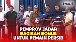 Pemprov Jabar Bagikan Bonus untuk Pemain Persib Usai Juara Liga 1