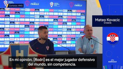 Kovacic se rinde a Rodri: "Rodri es el mejor jugador defensivo del mundo"