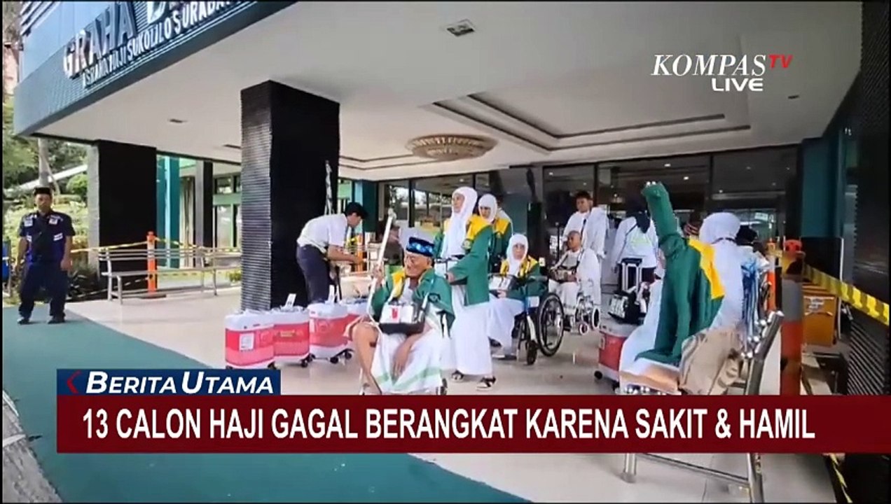 13 Calon Haji Embarkasi Surabaya Gagal Berangkat Karena Sakit dan Hamil