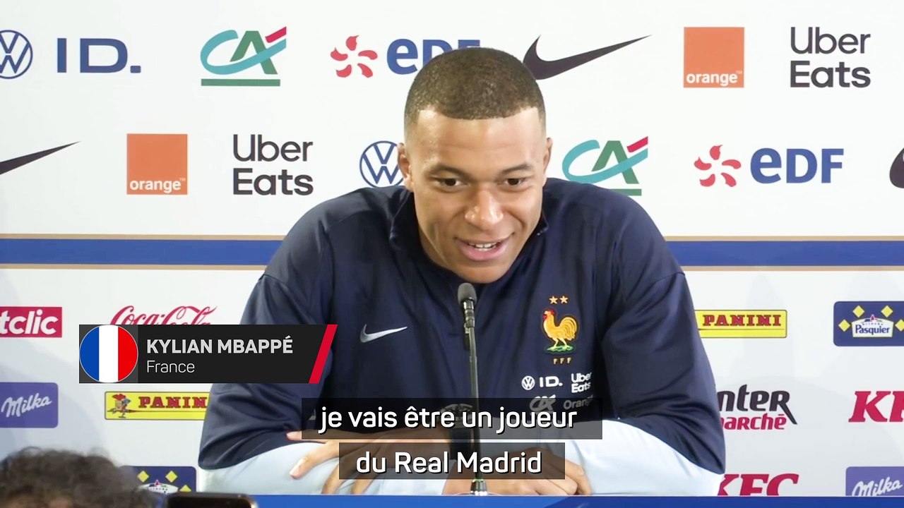 Mbappé : "Le Real, un rêve qui se réalise"