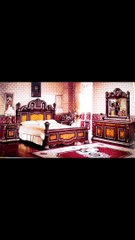 Modern wooden bed design