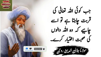 Maulana Rumi quotes | Spiritual quotes| Quotes in Urdu|