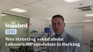 Wes Streeting Asked About Labour's Mp Candidate In Barking