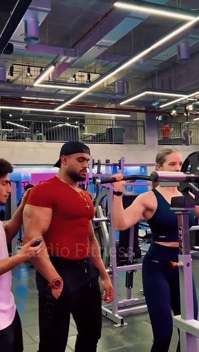 "Escape the gym after an intense workout."