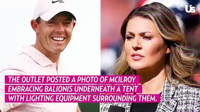 Rory McIlroy Hugs Sports Reporter Amanda Balionis After Canadian Open Interview