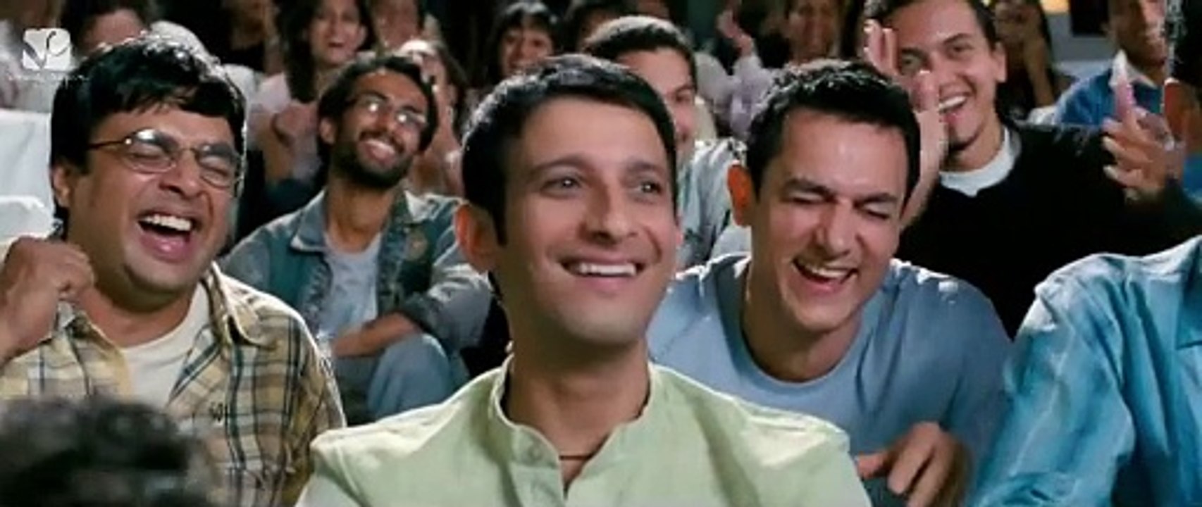 Chatur's speech - Funny scene - 3 Idiots - Aamir Khan - R Madhavan - Sharman Joshi - Omi Vaidya