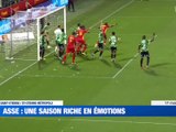 A la UNE : une saison riche en émotion pour les Verts / Les éléctions à l'Horme sèment la confusion / les séniors reprennent les bases de la conduite / l'équipe féminine de France de football au musée des Verts