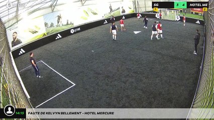 Faute de Kelvyn Bellement - HOTEL MERCURE