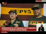 Caracas | UPV invita a la población a la participación del voto consciente a favor del Pdte. Maduro