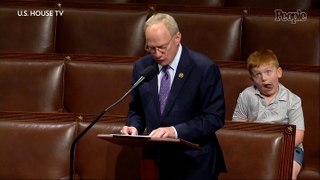 Congressman's Son, 6, Goes Viral for Making Silly Faces During Dad's Speech Defending Trump