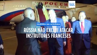 Instrutores franceses na Ucrânia são 