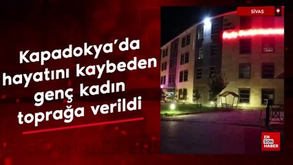 Sivas'ta yeni evli genç kız balayı için gittiği Kapadokya'da kalp krizi geçirdi