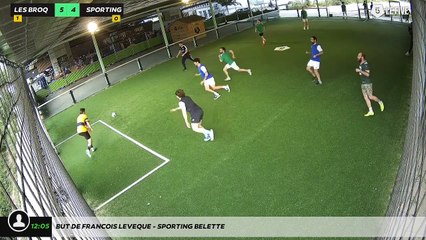 But de FRANCOIS LEVEQUE - SPORTING BELETTE