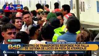 Ministro de Transportes responde ante el Congreso por crisis en Jorge Chávez: ¿Qué dijo?