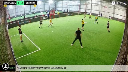 Faute de VINCENT KOVACEVIC - Nankatsu SC