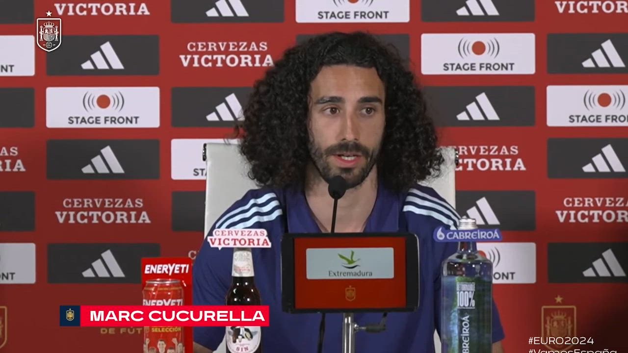 Rueda de prensa completa de Marc Cucurella