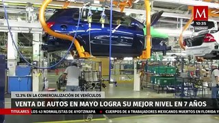 Venta de autos en México logra su mejor nivel en 7 años