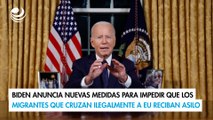 Biden anuncia nuevas medidas para impedir que los migrantes que cruzan ilegalmente a EU reciban asilo HOR