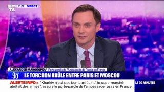 Alexander Makogonov (porte-parole de l'ambassade de Russie en France): 