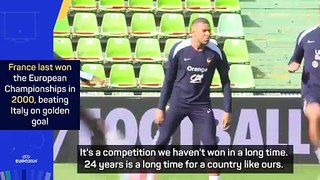 France looking to break 24-year Euros curse - Mbappe