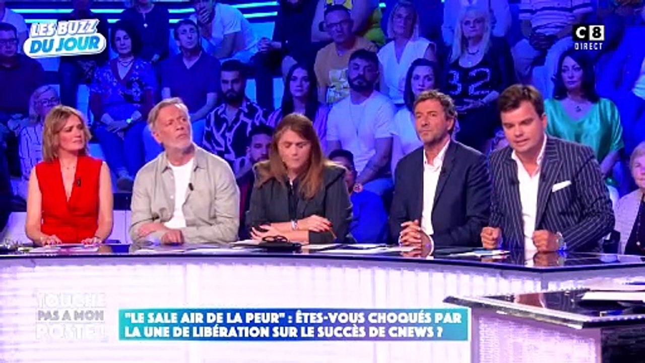 Gauthier Le Bret, journaliste sur CNews, dans "TPMP" à propos de la Une de "Libération" sur la chaîne info