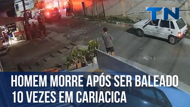 Homem morre após ser baleado 10 vezes em Cariacica